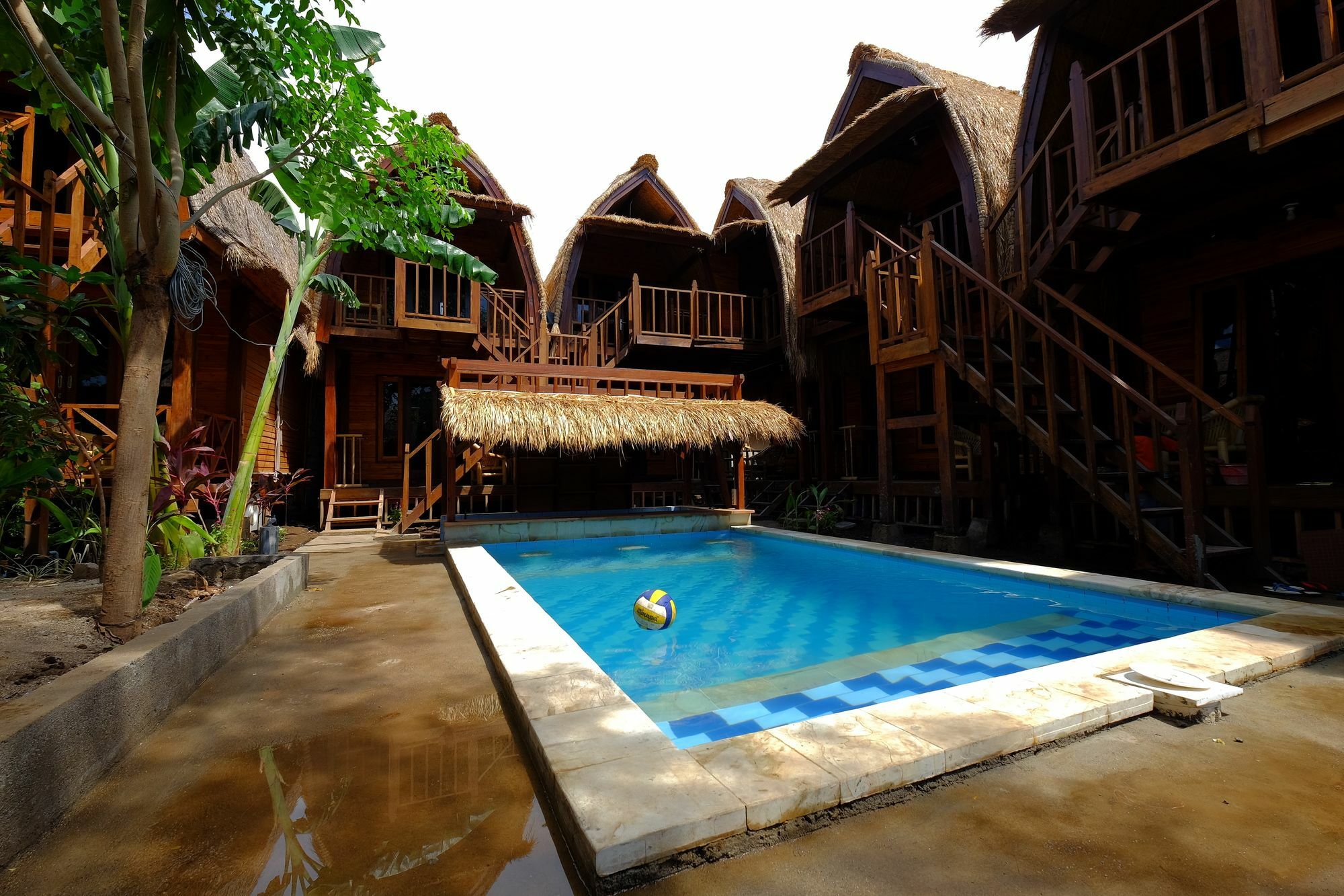 Deep House Bungalows Gili Trawangan Exterior foto